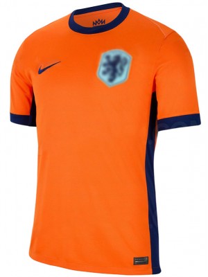Nethland home jersey soccer uniform men's first football kit top sports shirt Euro 2024 cup